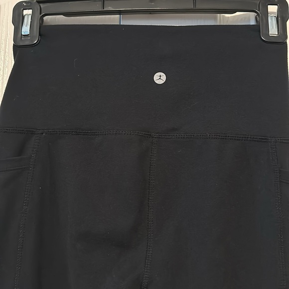 Danskin High Waist 7/8 Side pockets Leggings Size XS Black - Picture 4 of 12